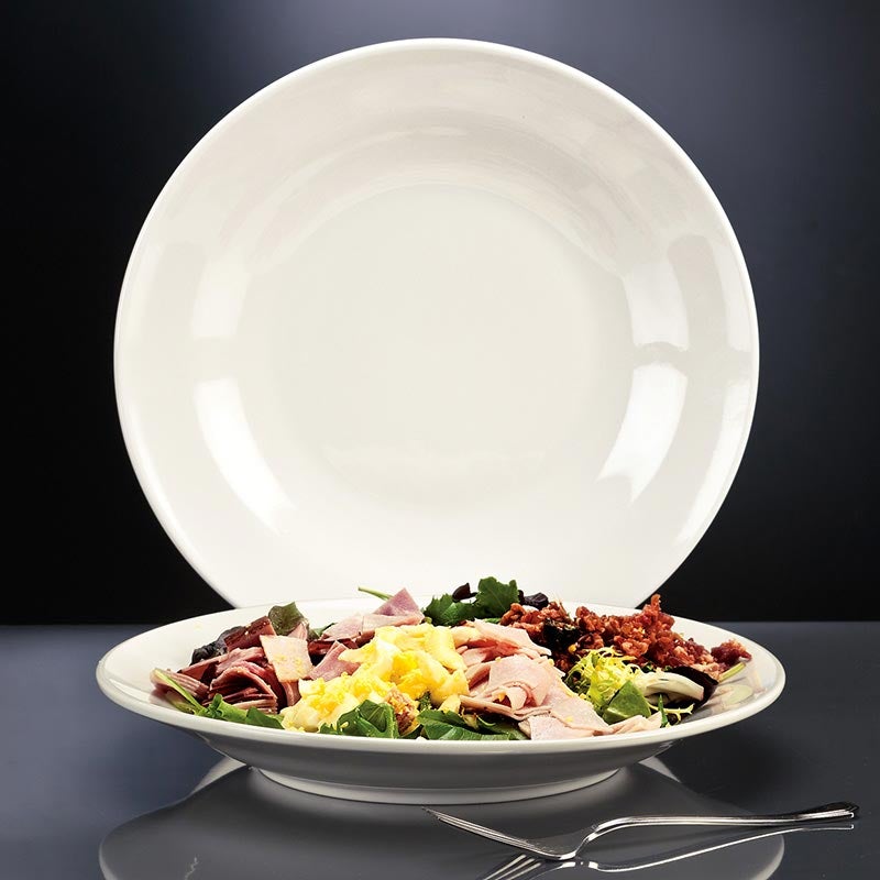 World Tableware 840-455R-13 13 Oz Porcelana Shallow Bowl