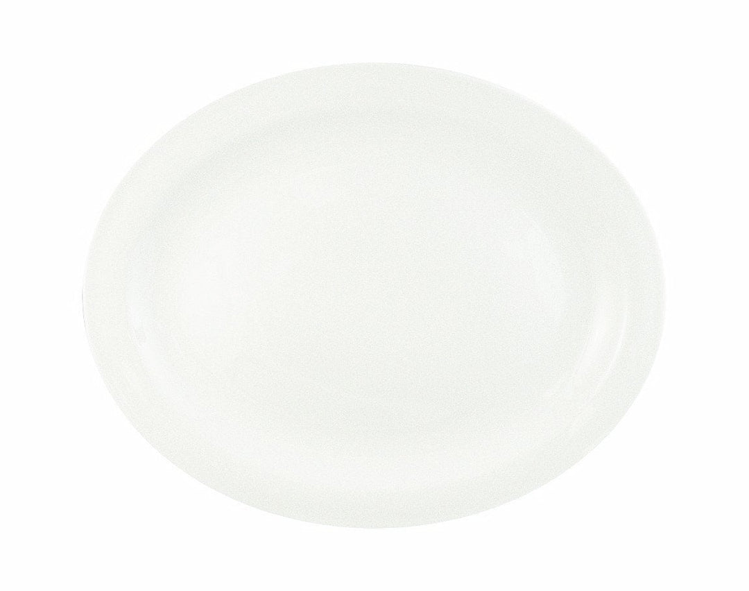 World Tableware 840-520N-17 11.5" Porcelana NR Oval Platter