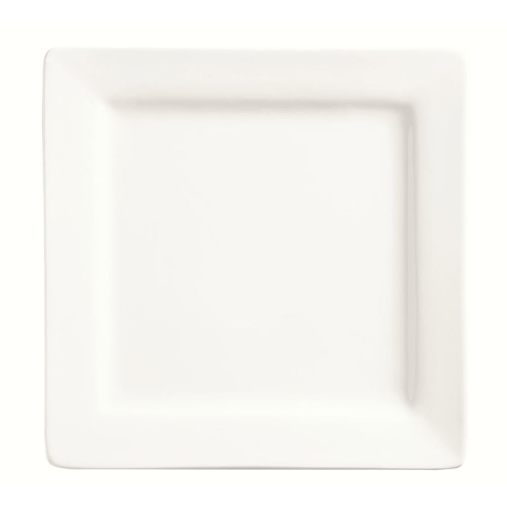 World Tableware SL-7 7.25" Square Plate Slate