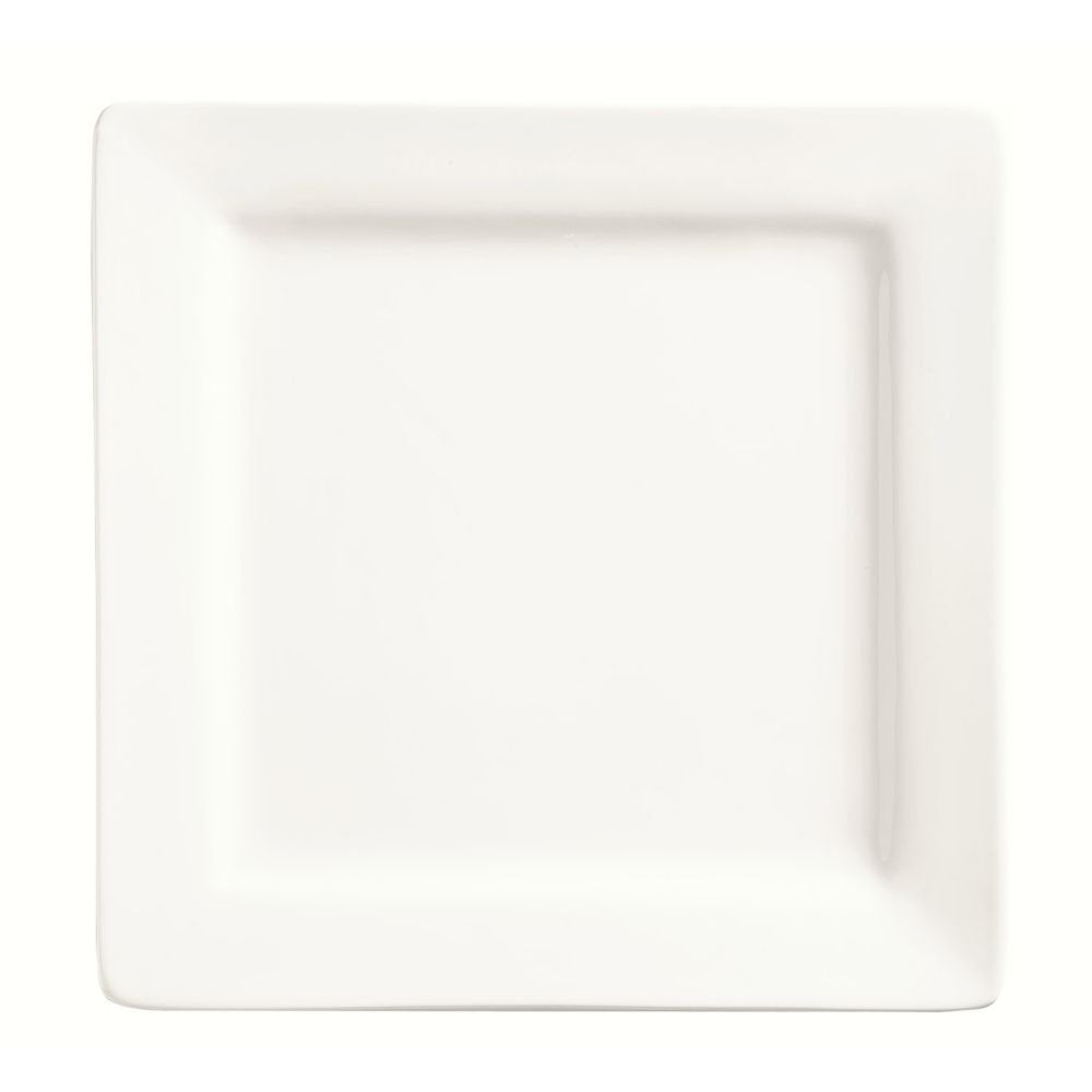 World Tableware SL-7 7.25" Square Plate Slate World Tableware
