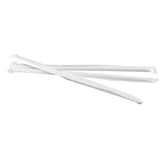 7.75" Clear Jumbo Straws – Individually Wrapped Plastic Straws