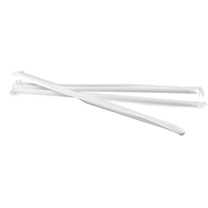 Cell-O-Core Wrapped 7-3/4" Clear Jumbo Straw Cell-O-Core