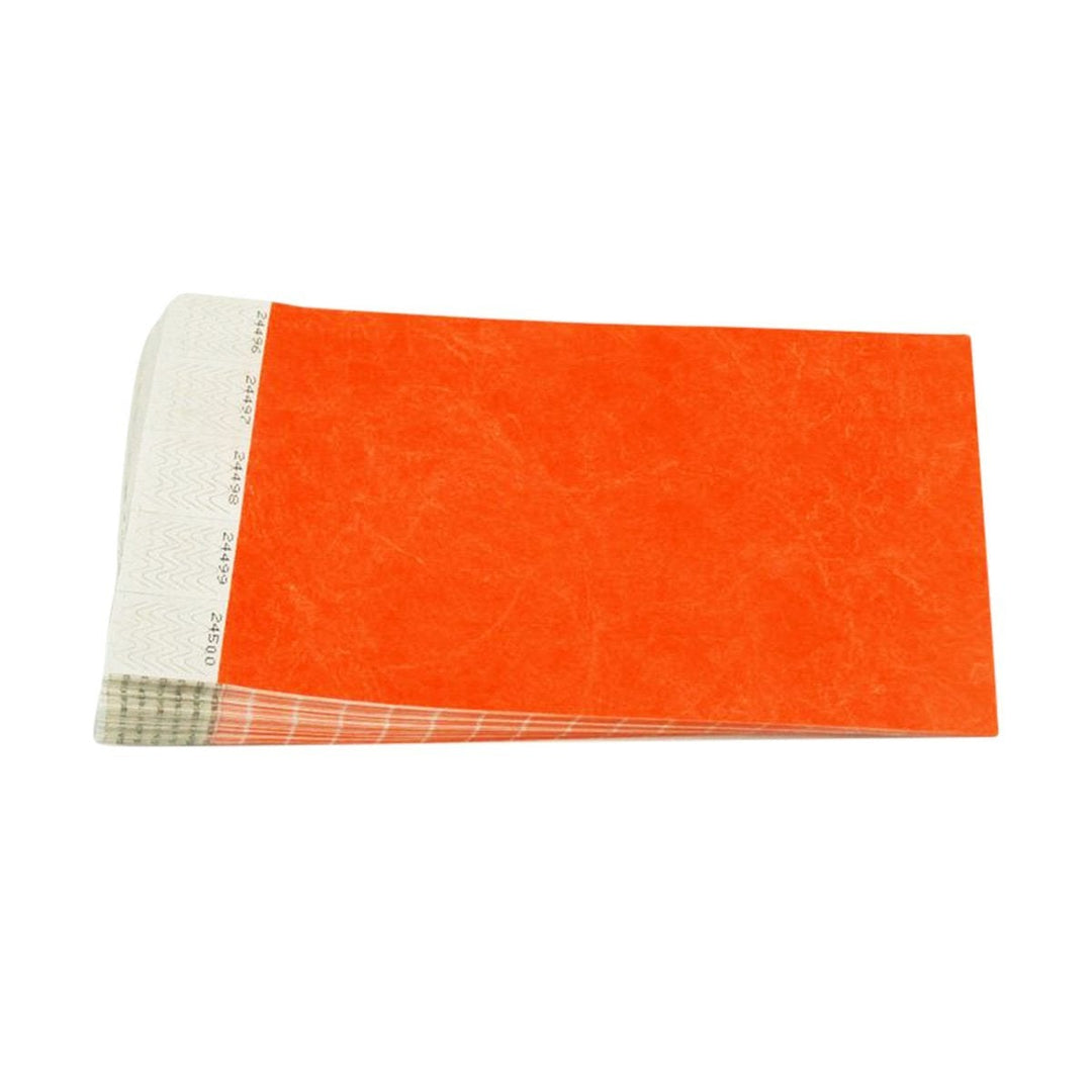 Wristband \ Neon Orange 500/Pack