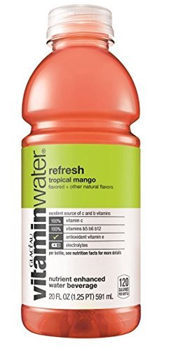 Vitamin Water 20 Oz Refresh Tropical MangoShopAtDean